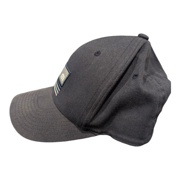 Travis Mathew Hat Mens S-M Blue Flex Fit Patch Logo Casual Adjustable - Picture 2 of 4